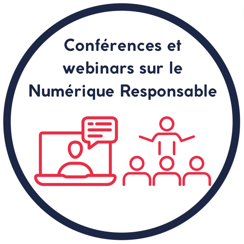 Conférences et webinars sur le numérique responsable